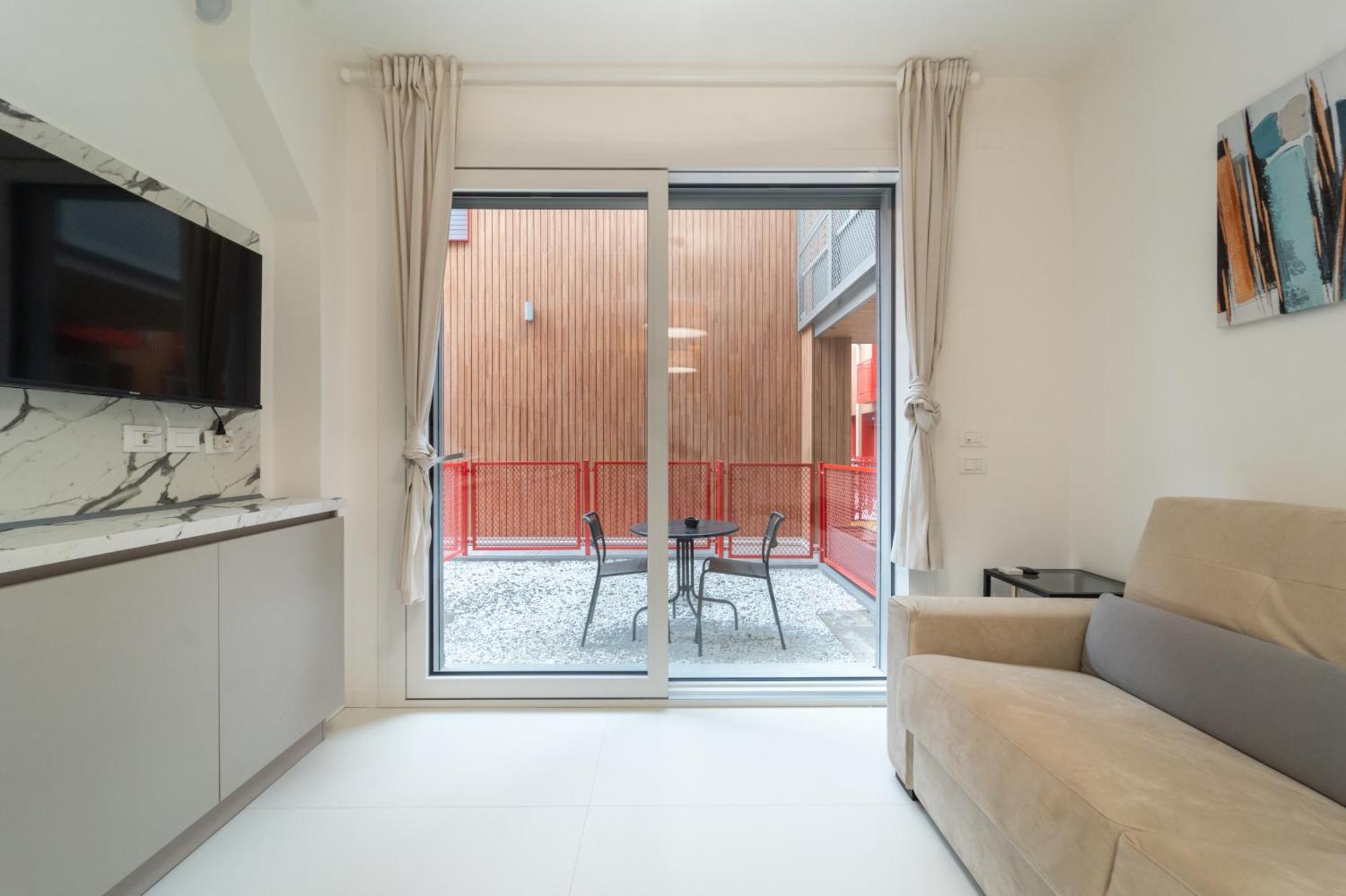 Homeby, Mascarella Patio Apartment 博洛尼亚 外观 照片