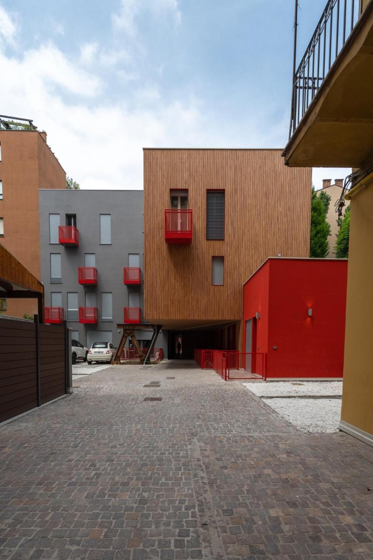 Homeby, Mascarella Patio Apartment 博洛尼亚 外观 照片