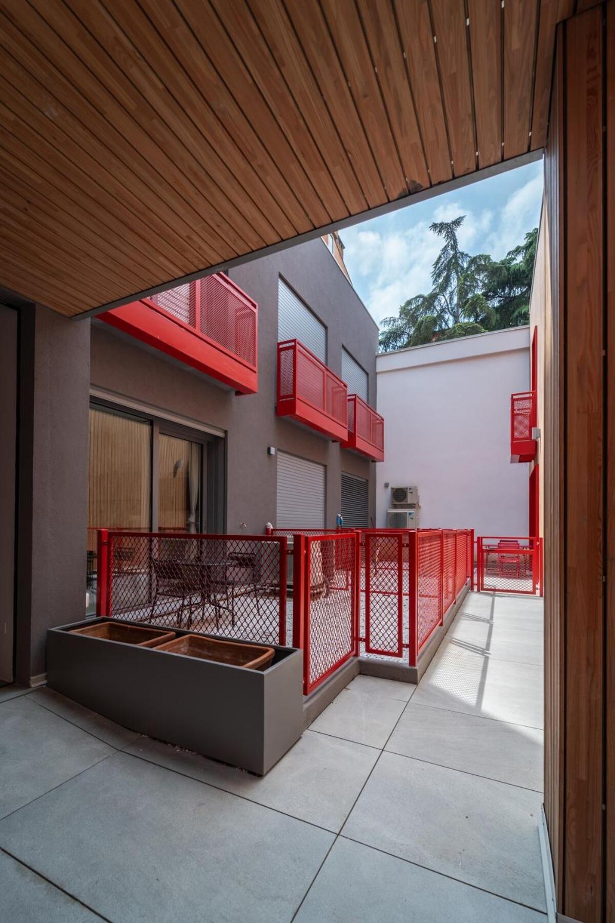 Homeby, Mascarella Patio Apartment 博洛尼亚 外观 照片